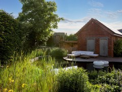 Tuinwerken Willemsens Perfect geïntegreerd in de landelijke omgeving
