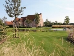 Biopool Landelijke tuin met waterpartij